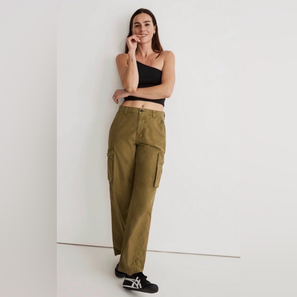 Madewell Sage Green Trousers